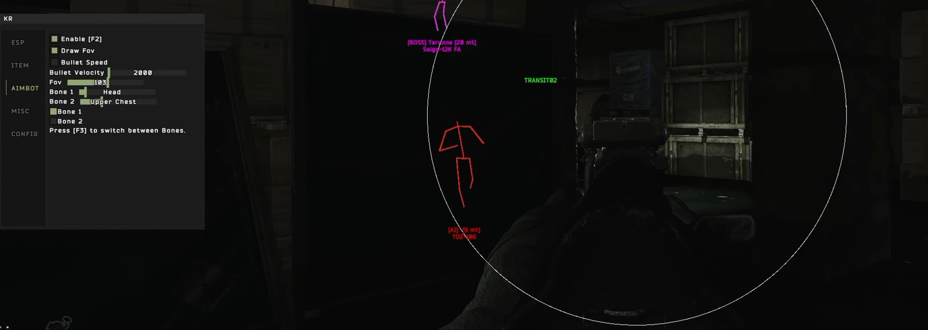 Player ESP & Extraction Radar